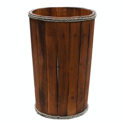 RDS-145 - Lrg Nautical Display Tub - Brown 45x32cm - Sold in 1x unit/s per outer