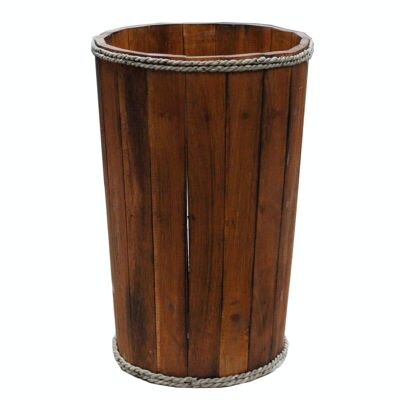 RDS-145 - Lrg Nautical Display Tub - Brown 45x32cm - Sold in 1x unit/s per outer