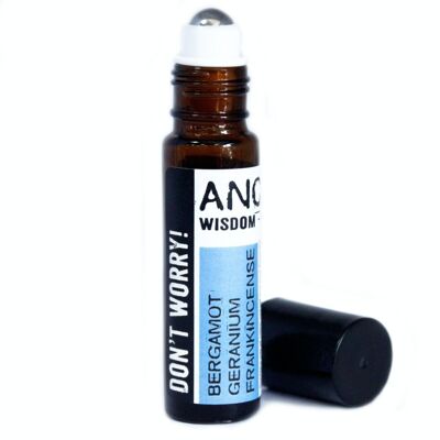 REBL-01 - 10ml Roll On Essential Oil Blend - Don't Worry! - Sold in 3x unit/s per outer