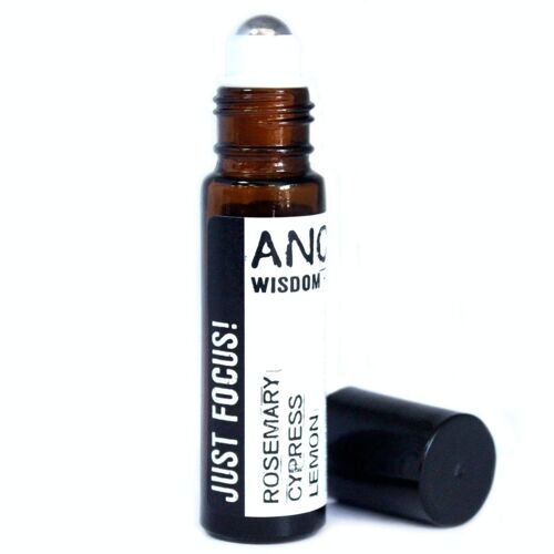 REBL-05 - 10ml Roll On Essential Oil Blend - Just Focus! - Sold in 3x unit/s per outer