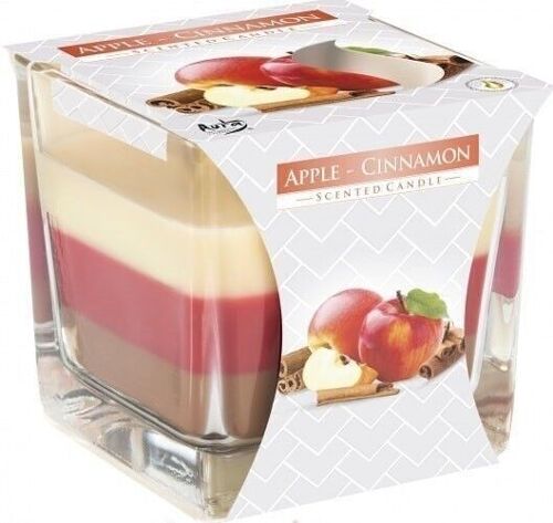 RJC-09 - Rainbow Jar Candle - Apple and Cinnamon - Sold in 6x unit/s per outer