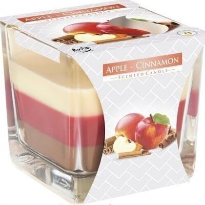 RJC-09 - Rainbow Jar Candle - Apple and Cinnamon - Sold in 6x unit/s per outer