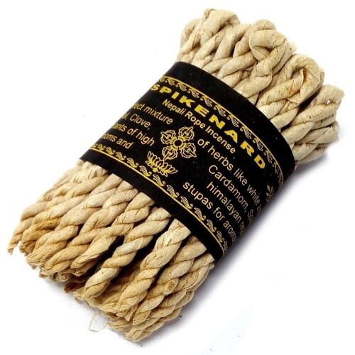RopeI-02 - Pure Herbs Spikenard Rope Incense - Sold in 6x unit/s per outer
