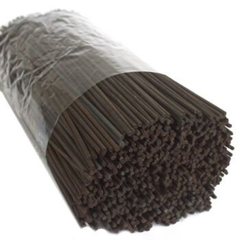 Rreed-07 - Bâtons de Diffuseur Reed Noir -25cm x 3mm - 500gms - Vendu en 1x unité/s par extérieur 6