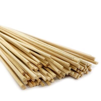 Rreed-15 – Packung mit 2,5 mm indonesischen Reed-Diffusorstäben – ca. 100 Stäbchen – Verkauft in 1 x Einheit/en pro Außenhülle