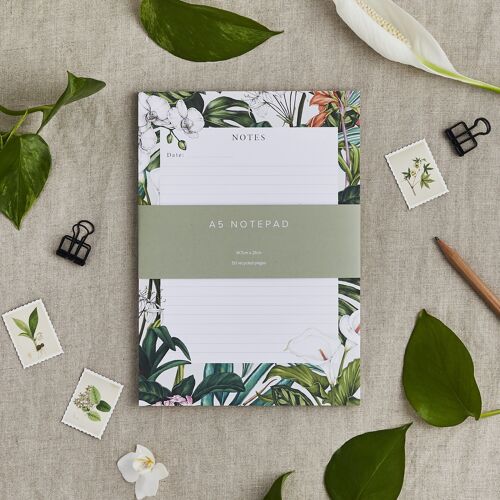 Palm House Tropics - A5 Notepad