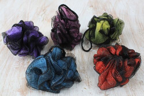 SCRDT-04 - Parisian Luxury Scrunchies 5 asst (display tube) - 35gm - Sold in 100x unit/s per outer