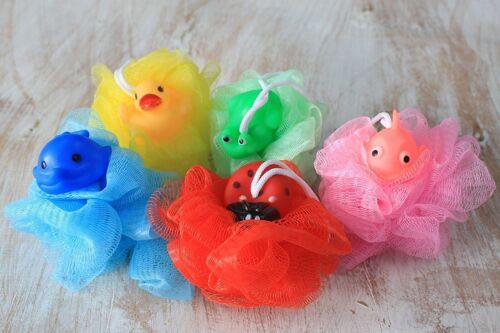 SCRDT-06 - Squeaky Toy Scrunchies 5 asst (display tube) - 30gm - Sold in 120x unit/s per outer