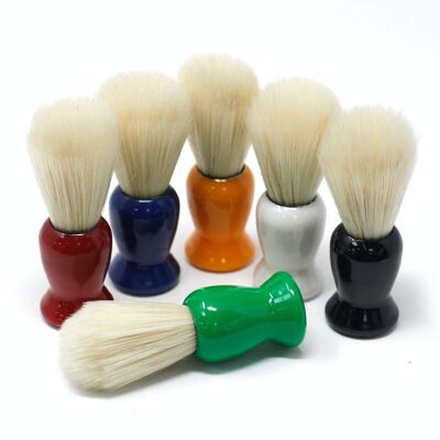Scrub-25 - Old Fashioned Shaving Brush (Asst Col) - Sold in 6x unit/s per outer