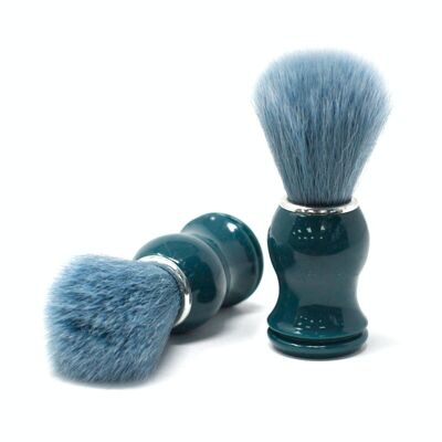 Scrub-26 - Pennello da barba elegante - Blu - Venduto in unità 6x per esterno