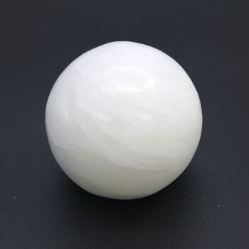 SelW-10 - Sphère de sélénite - 5-6 cm - Vendu en 1x unité/s par extérieur 5