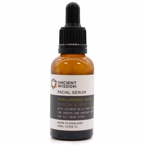 SerF-01 - Hyaluronic Acid Facial Serum - Sold in 3x unit/s per outer