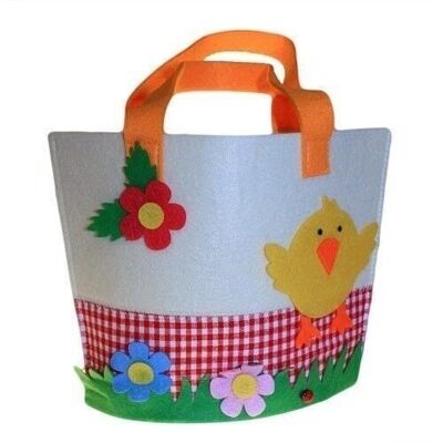 SFGB-09 - Spring Felt Gift Bags - Large Chick Asst - Sold in 3x unit/s per outer