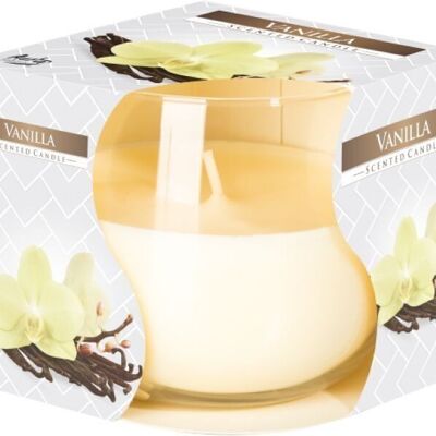 SGJC-05 - Scented Glass Jar Candle - Vanilla - Sold in 6x unit/s per outer