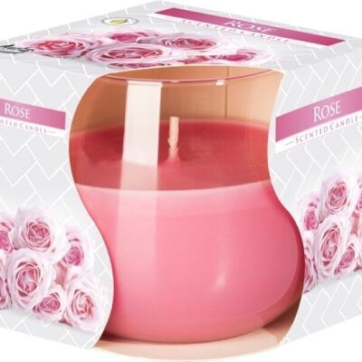 SGJC-07 - Scented Glass Jar Candle - Rose - Sold in 6x unit/s per outer