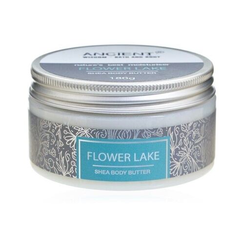 SHB-01 - Shea Body Butter 180g - Flower Lake - Sold in 1x unit/s per outer
