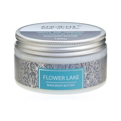 SHB-01 - Beurre Corporel Karité 180g - Flower Lake - Vendu en 1x unité/s par enveloppe