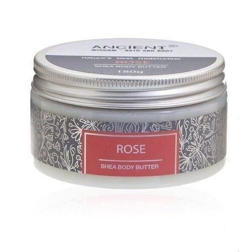 SHB-06 - Shea Body Butter 180g - Rose - Sold in 1x unit/s per outer