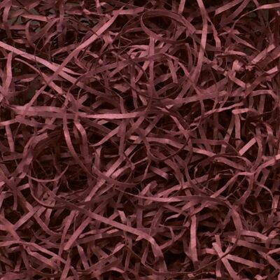 ShredpKG-03 - Very Fine Shredded paper - Burgundy 0.5kg - Sold in 1x unit/s per outer