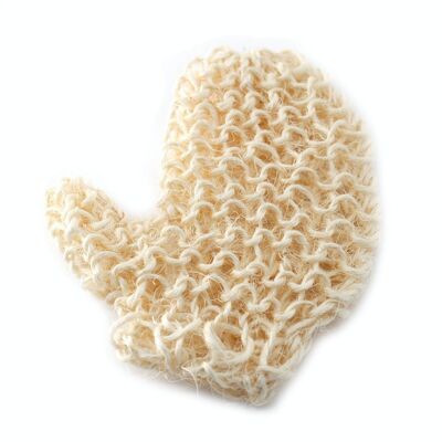 SisalS-01 - Sisal Sponge and Scrub - Exfoliating Glove - Sold in 6x unit/s per outer