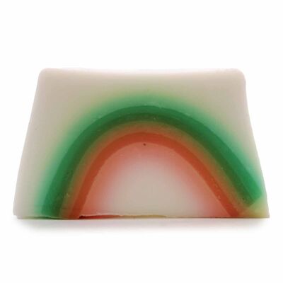 SLFSL-04 - Sliced Funky Soap Loaf (14pcs) - Rainbow - Sold in 1x unit/s per outer