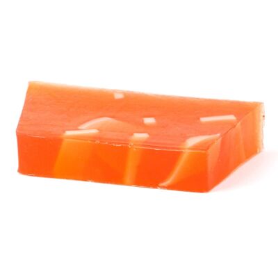 SLHCS-32 - Pagnotta di sapone affettata (13 pezzi) - Scorza d'arancia - Venduto in 1x unità/i per esterno