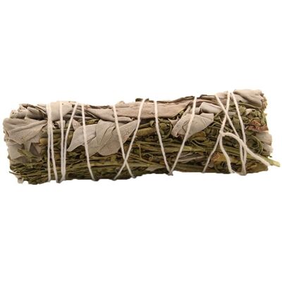 SmudgeS-24 - Smudge Stick - White Sage & Ruda 10cm - Vendu en 1x unité/s par extérieur