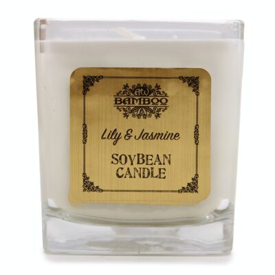 SoyC-04 - Soybean Jar Candles - Lily & Jasmine - Sold in 1x unit/s per outer