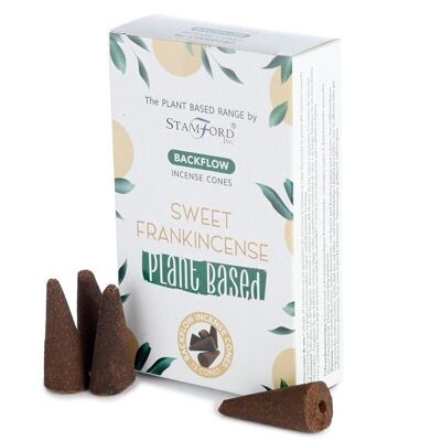 SPBBF-11 - Plant Based Backflow Incense Cones - Sweet Frankincense - Sold in 6x unit/s per outer