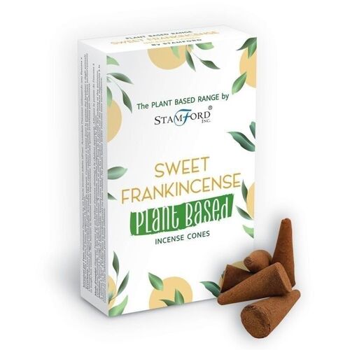 SPBiC-11 - Plant Based Incense Cones - Sweet Frankincense - Sold in 6x unit/s per outer