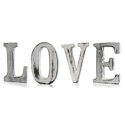 SSL-03 - Shabby Chic Letters - LOVE (4) - Sold in 1x unit/s per outer