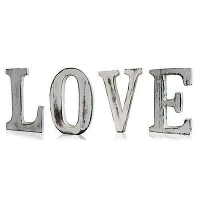 SSL-03 - Shabby Chic Letters - LOVE (4) - Verkauft in 1x Einheit/en pro Außenhülle