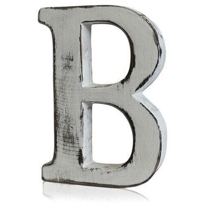 SSL-08 - Letras Shabby Chic - B - Vendido a 4x unidad/es por exterior