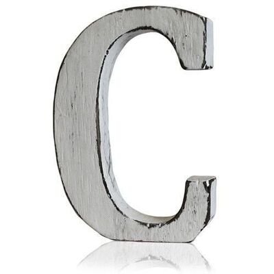 SSL-09 - Letras Shabby Chic - C - Vendido a 4x unidad/es por exterior