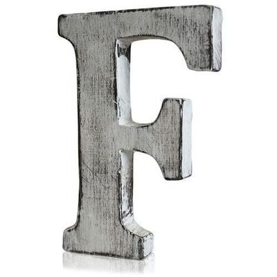 SSL-12 - Shabby Chic Letters - F - Sold in 4x unit/s per outer