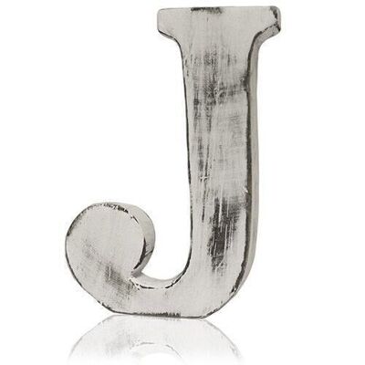 SSL-16 - Letras Shabby Chic - J - Vendido en 4x unidad/es por exterior