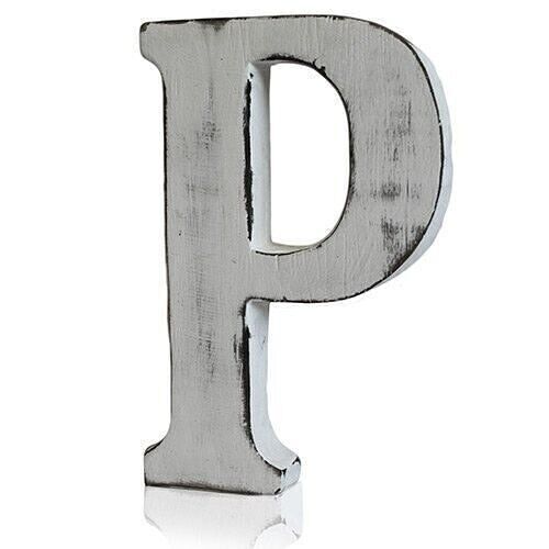 SSL-22 - Shabby Chic Letters - P - Sold in 4x unit/s per outer