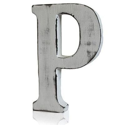 SSL-22 - Shabby Chic Letters - P - Verkauft in 4x Einheit/en pro Außenhülle