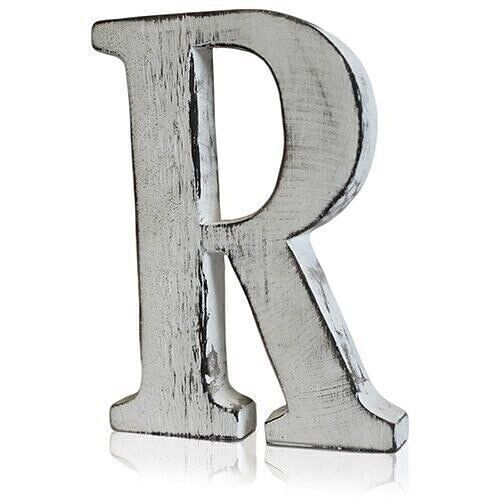 SSL-24 - Shabby Chic Letters - R - Sold in 4x unit/s per outer