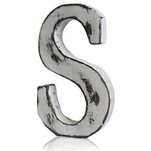 SSL-25 - Shabby Chic Letters - S - Sold in 4x unit/s per outer