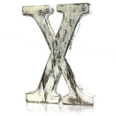 SSL-30 - Shabby Chic Letters - X - Sold in 4x unit/s per outer
