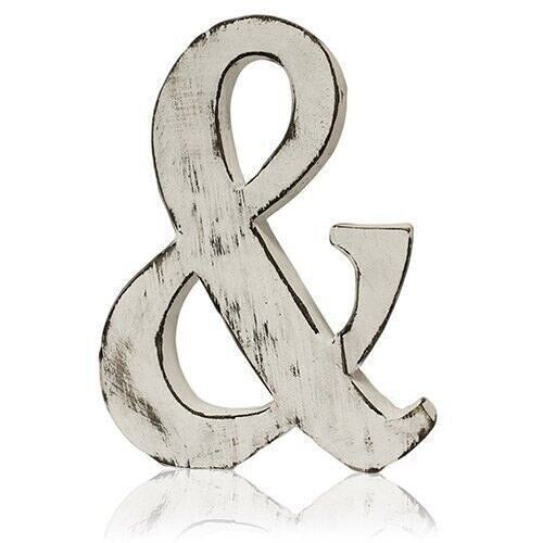 SSL-33 - Shabby Chic Letters - & - Sold in 4x unit/s per outer