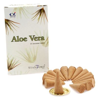 StamC-10 - Aloe Vera Cones - Sold in 12x unit/s per outer