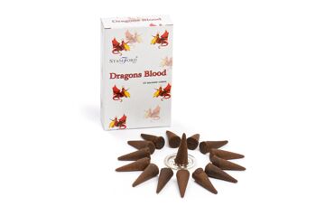 StamC-15 - Dragons Blood Cones - Vendu en 12x unité/s par extérieur 6