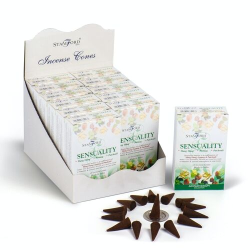 StamC-27 - Box of 12 Sensuality cones - Sold in 12x unit/s per outer