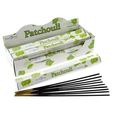 StamFP-03 - Patchouli Premium Räucherstäbchen - Verkauft in 6x Einheit/s pro Hülle