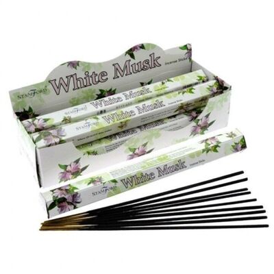 StamFP-07 - White Musk Premium Incense - Sold in 6x unit/s per outer