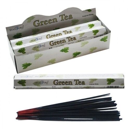 StamFP-17 - Green Tea Premium Incense - Sold in 6x unit/s per outer