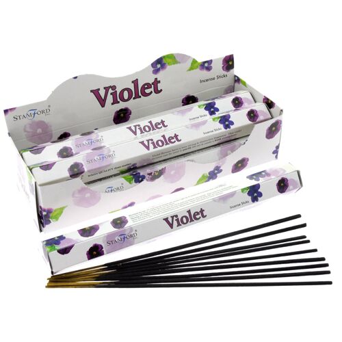 StamFP-37 - Violet Premium Incense - Sold in 6x unit/s per outer