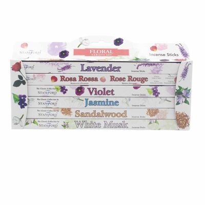 StamGS-01 - Coffret cadeau Stamford - Floral - Vendu en 6x unité/s par extérieur